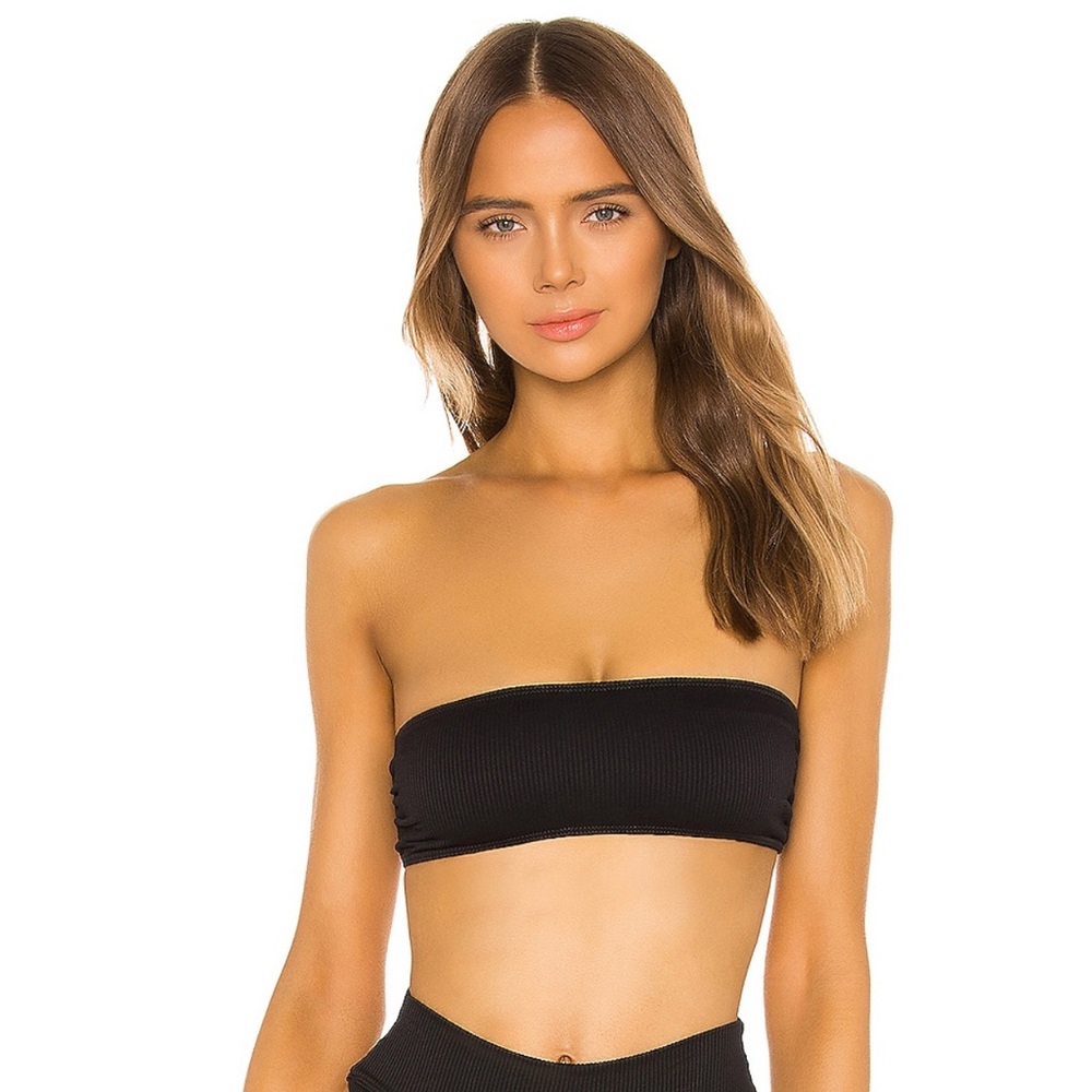 Beach Riot Kelsey Bandeau Bikini Top  - Size M